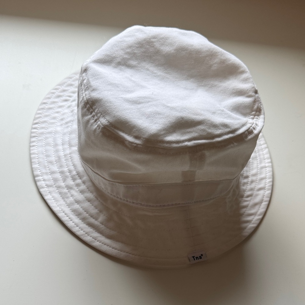 TNA Classic White Bucket Hat